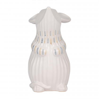 Sagebrook - 8" Ceramic Little Mouse Vase in Ivory
