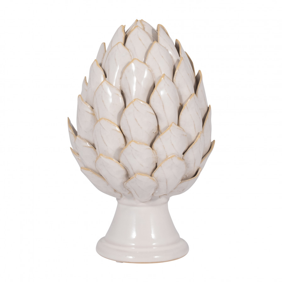 Sagebrook - 10" Ceramic Artichoke in Ivory
