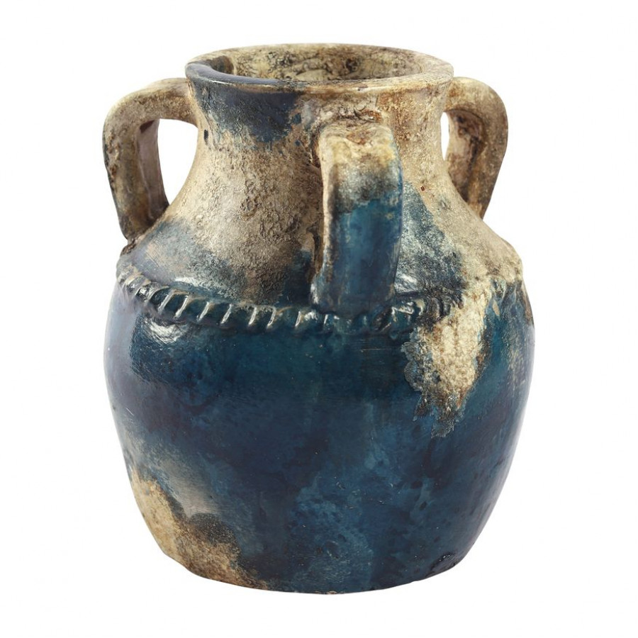 Sagebrook - 10" Terracotta Triple Handle Jug