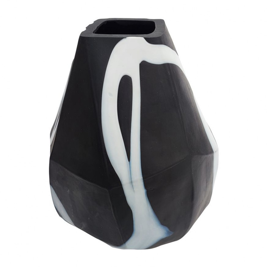 Sagebrook - 10" Glass Abstract Contemporary Vase