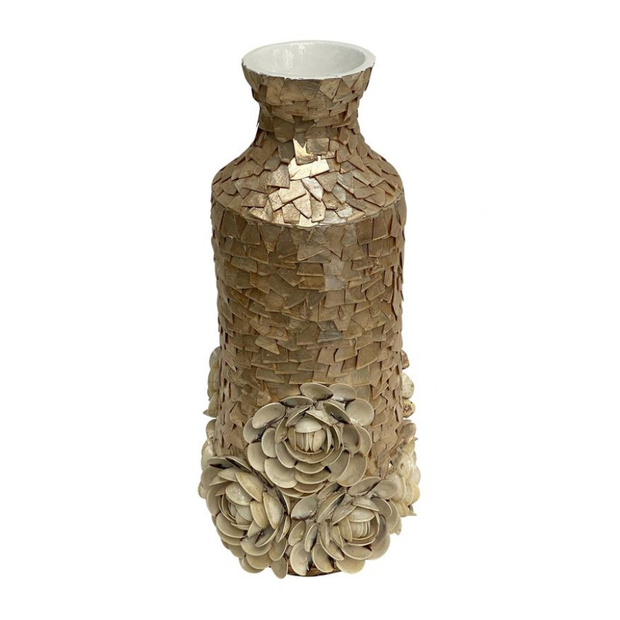 Sagebrook - 21" Shell Decorative Rose Vase