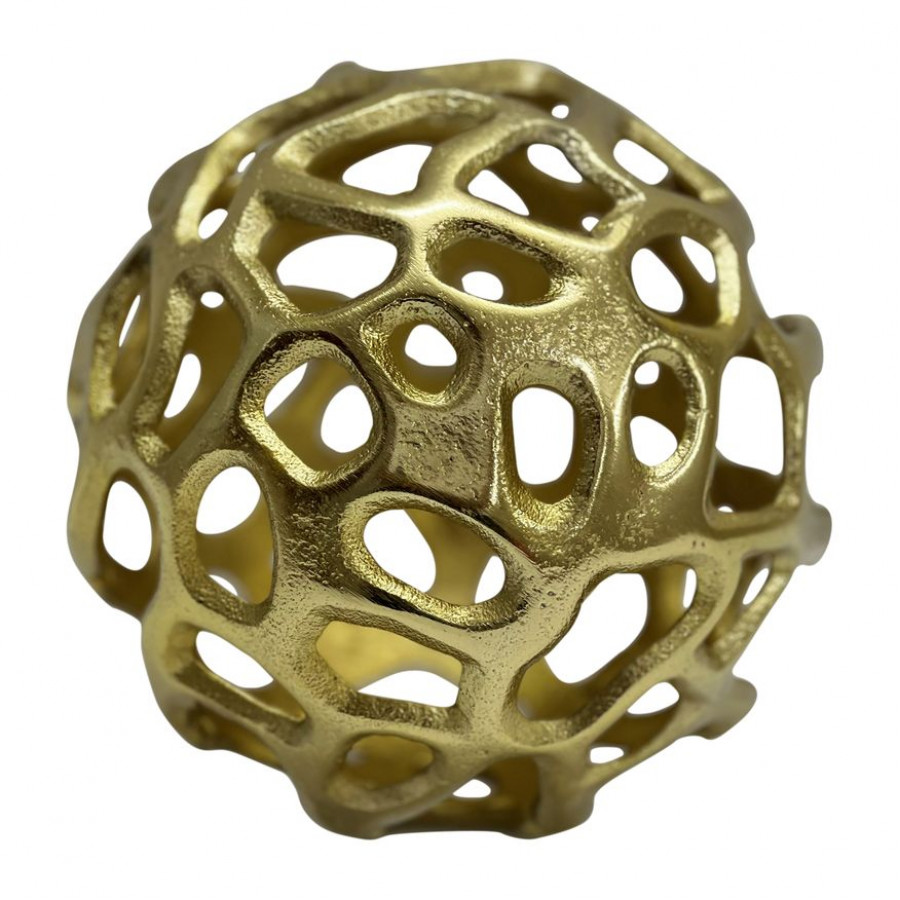 Sagebrook - 6" Metal Cut-out Orb