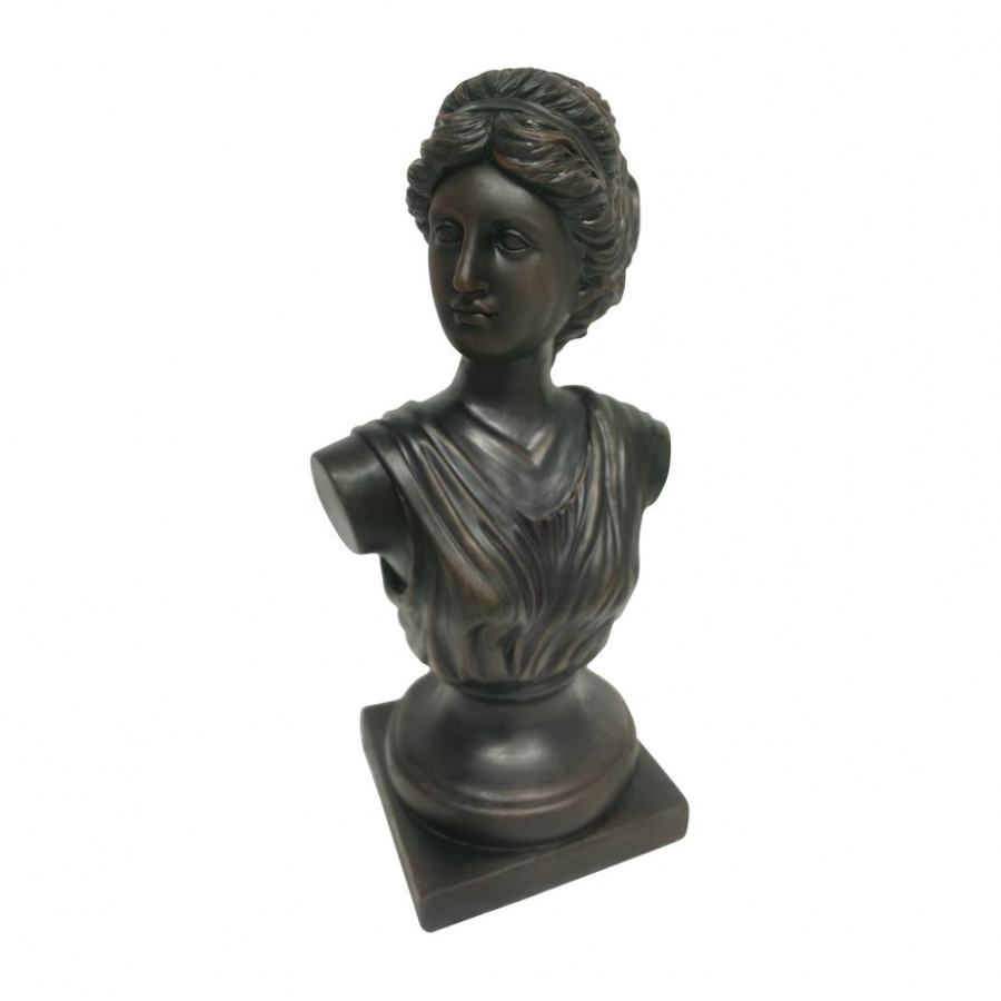 Sagebrook 19" Venus Bust Resin - Dark Bronze