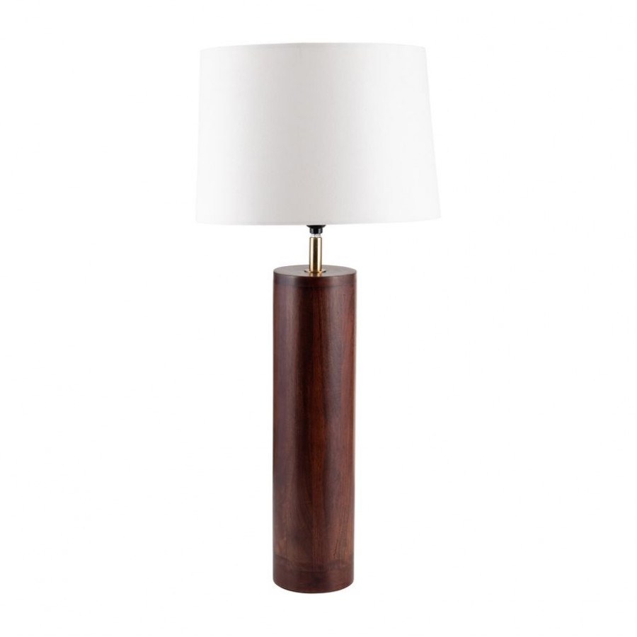 Sagebrook - Wood Classic Table Lamp in Brown/Off-White
