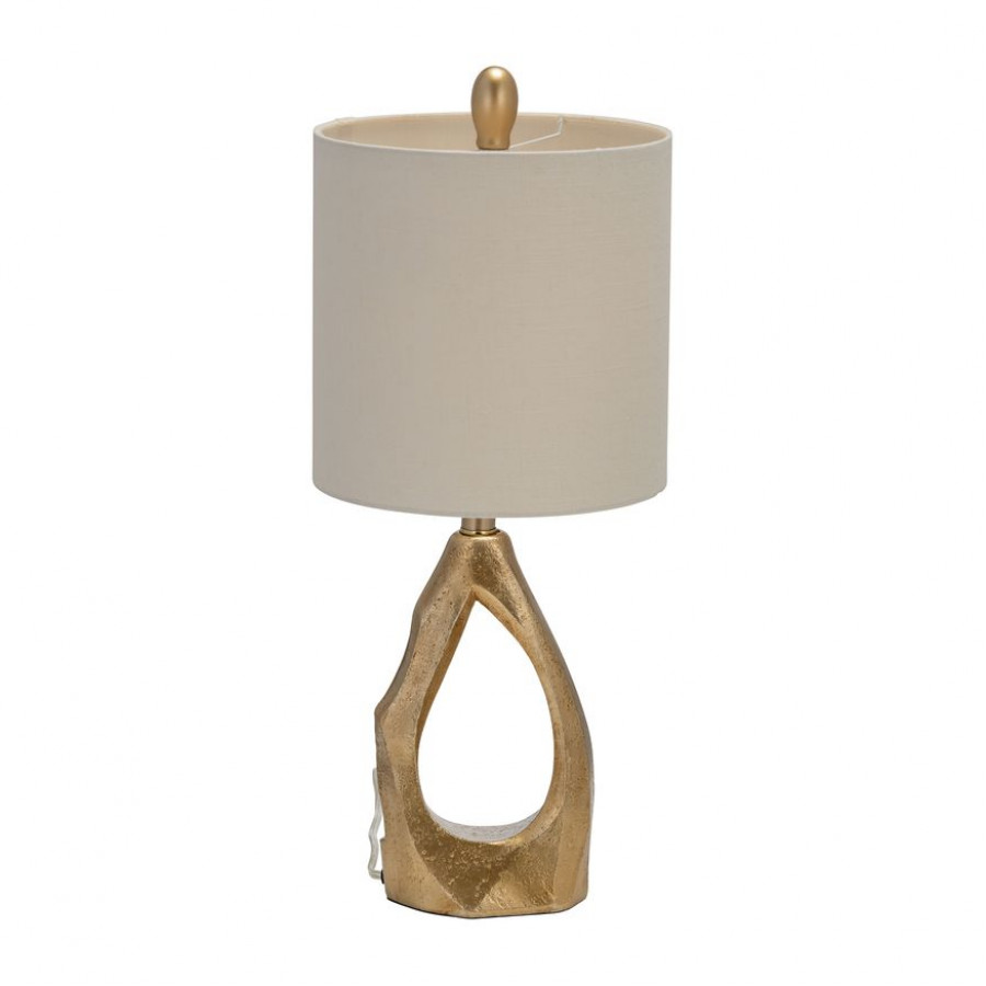 Sagebrook - Resin Organic Table Lamp in Gold