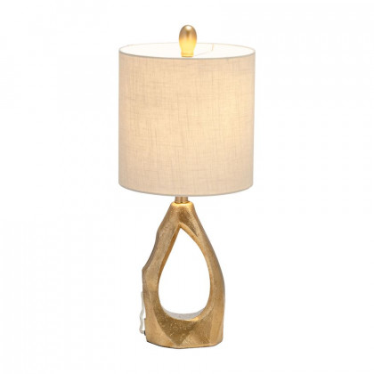 Sagebrook - Resin Organic Table Lamp in Gold