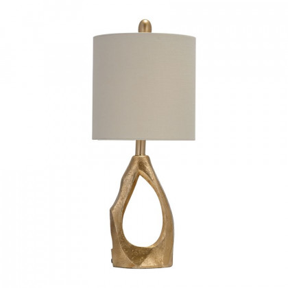 Sagebrook - Resin Organic Table Lamp in Gold