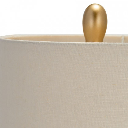 Sagebrook - Resin Organic Table Lamp in Gold