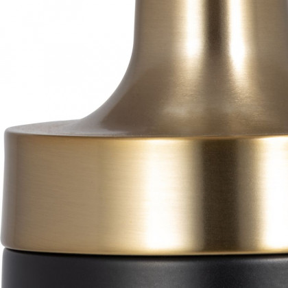 Sagebrook - Metal Pillar Table Lamp in Black