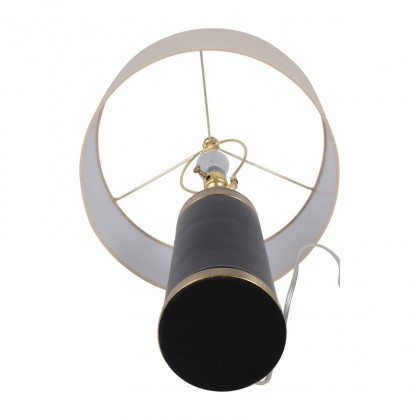 Sagebrook - Metal Pillar Table Lamp in Black