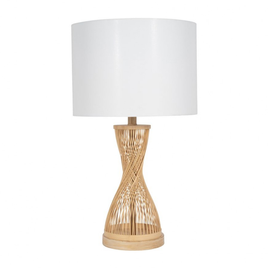 Sagebrook - Rattan Twist Table Lamp in Natural