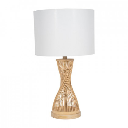 Sagebrook - Rattan Twist Table Lamp in Natural