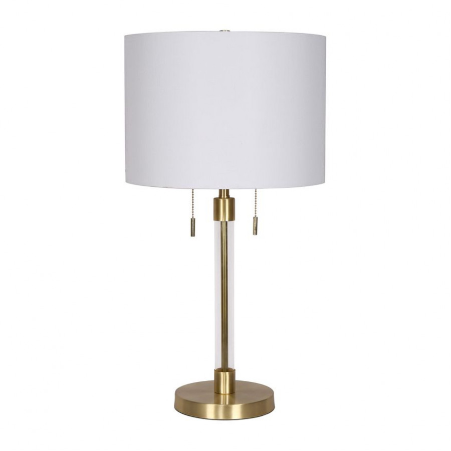 Sagebrook - Glass Chain Pull Table Lamp in Gold