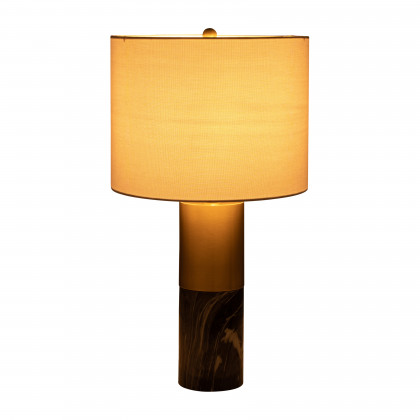 Sagebrook 25" Metal Table Lamp (Set Of 2) - Black