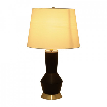 Sagebrook - Metal/Crystal Table Lamps (Set Of 2) in Black/Gold