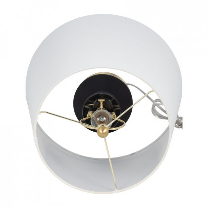 Sagebrook - Metal/Crystal Table Lamps (Set Of 2) in Black/Gold