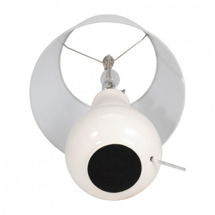 Sagebrook - Ceramic Gourd Table Lamps (Set Of 2) in White