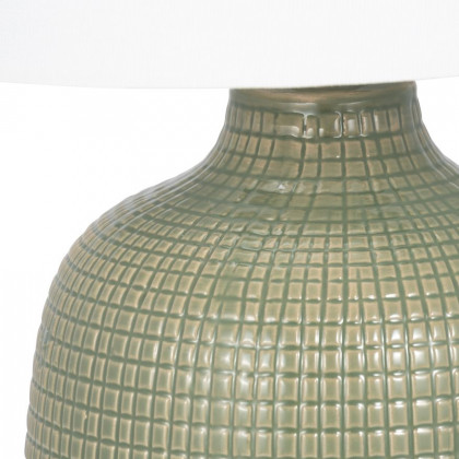 Sagebrook Ceramic Table Lamps (Set Of 2) - Dark Sage
