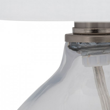 Sagebrook Glass Table Lamps (Set Of 2) - Clear