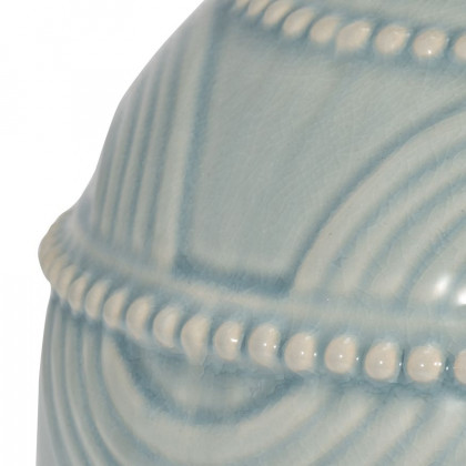 Sagebrook Ceramic Bottle Table Lamp - Blue