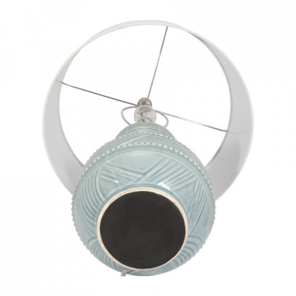 Sagebrook Ceramic Bottle Table Lamp - Blue
