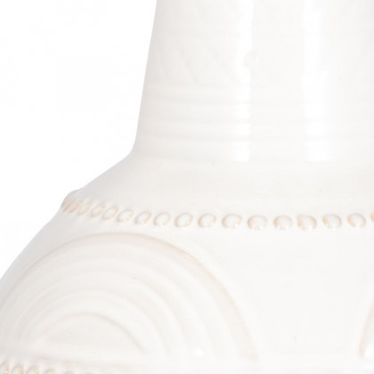 Sagebrook Ceramic Bottle Table Lamp - White