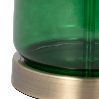 Sagebrook - Glass Table Lamp in Green
