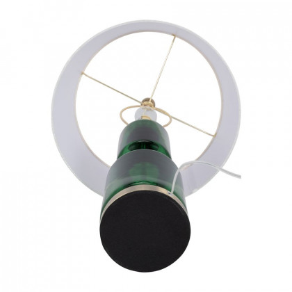 Sagebrook - Glass Table Lamp in Green
