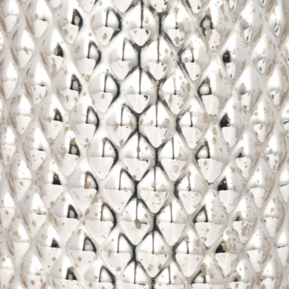 Sagebrook - Glass Metallic Table Lamp in Silver