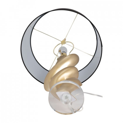Sagebrook - Resin Swirl Table Lamp in Gold
