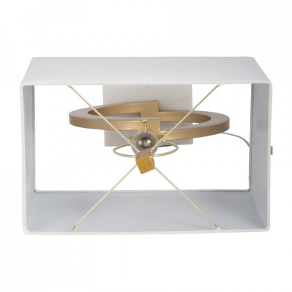 Sagebrook - Metal Table Lamp in Gold/White