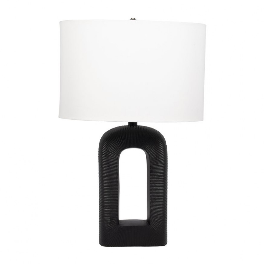 Sagebrook - Cast Aluminium Table Lamp in Black