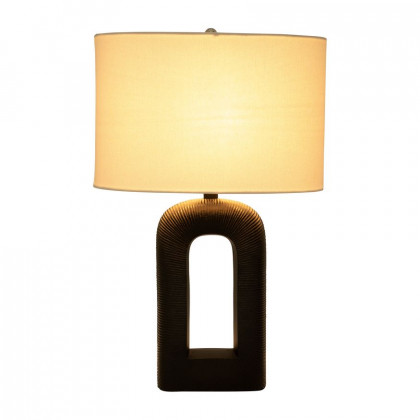 Sagebrook - Cast Aluminium Table Lamp in Black