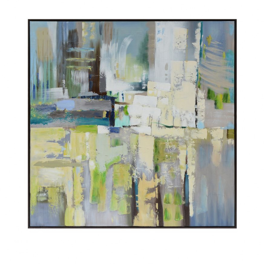 Sagebrook - Abstract Oil Painting in Multi