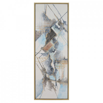 Sagebrook - Abstract Canvases (Set Of 3) in Multi