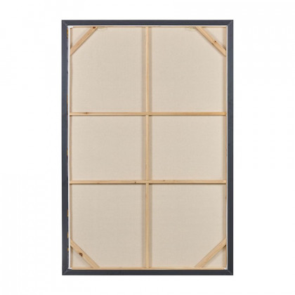 Sagebrook - Sky Hand Painted Canvas in Gray/Gold