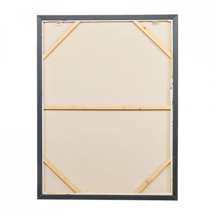 Sagebrook - Hearts Hand Painted Canvas in Gray