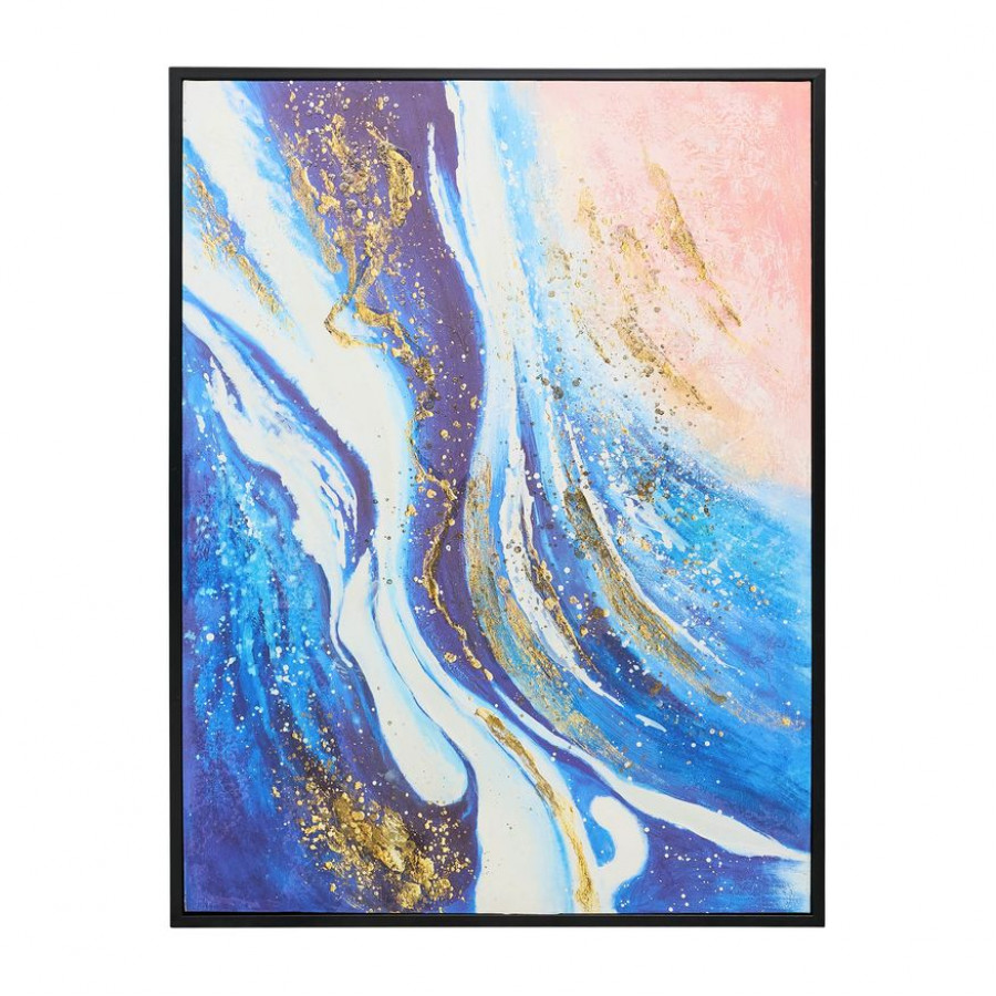 Sagebrook - Hand Painted Abstract Canvas in Multi