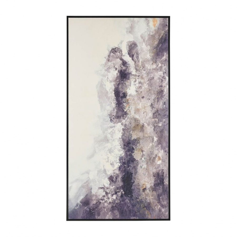 Sagebrook - Hand Painted Abstract Canvas in Gray