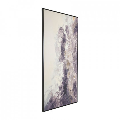 Sagebrook - Hand Painted Abstract Canvas in Gray