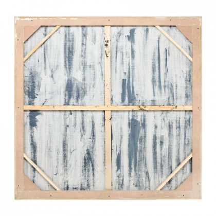 Sagebrook - Hand Painted Shining Gold Leaf Canvas in Black