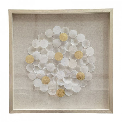 Sagebrook - Capiz Shadow Box (Set Of 2) in Multi