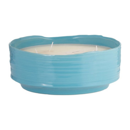 Sagebrook 10" 67 Oz Citronella Candle Planter - Sky