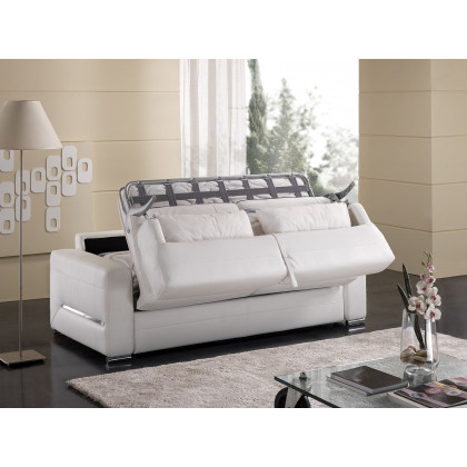 Satis Clio Sofa Bed Mattress 160, Cat. B Leather