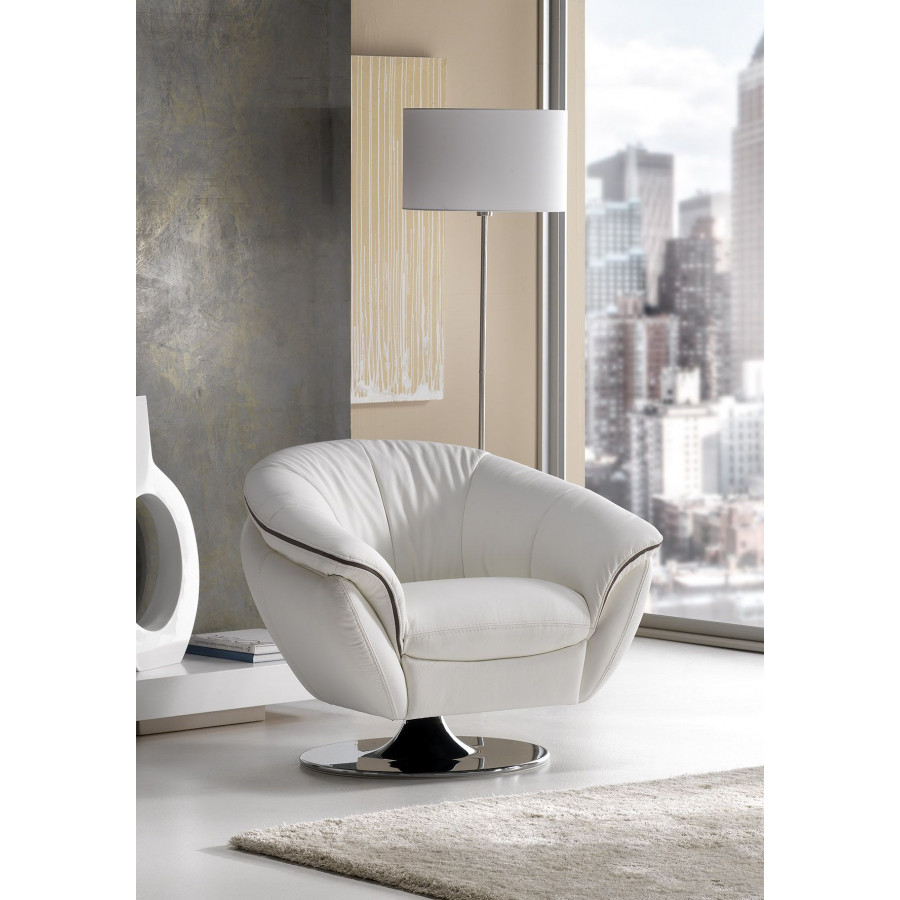 Satis - Golden Swivel Armchair