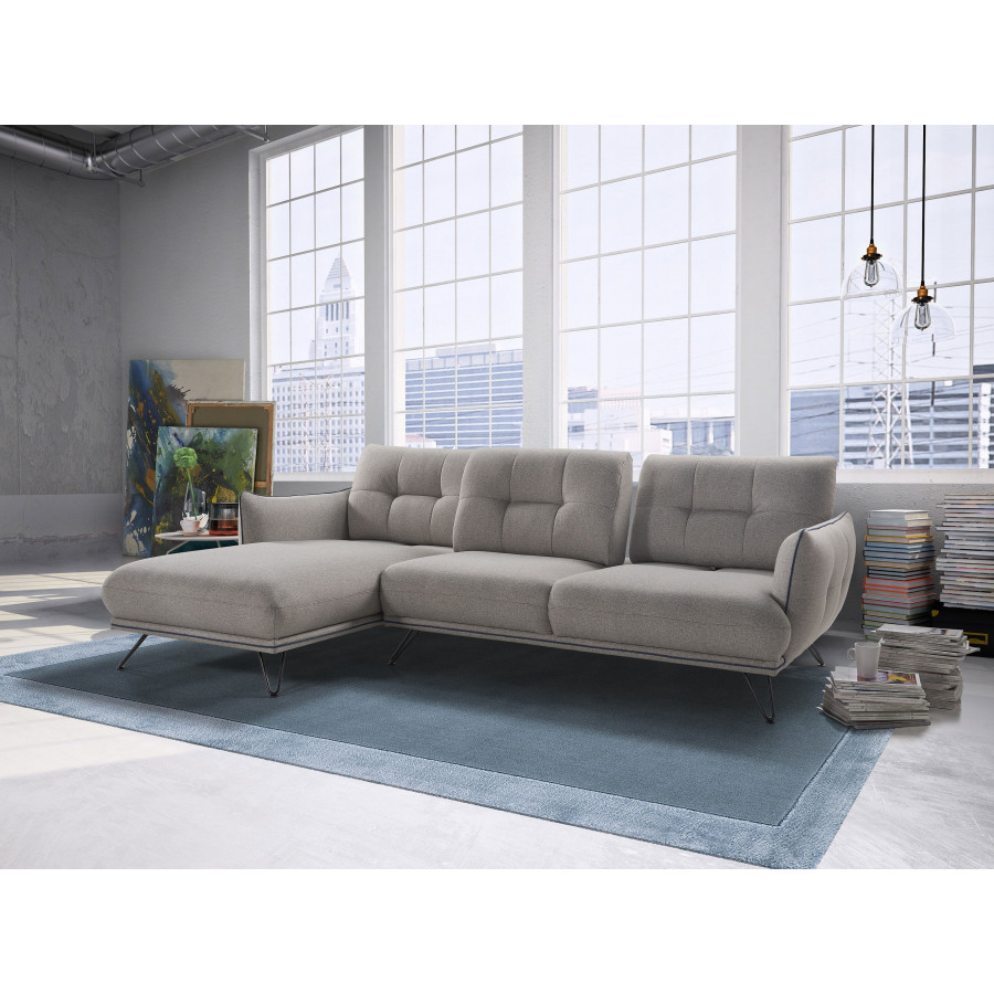 Satis - Durban Large Sofa With 1 Arm+Large Chaise Longue With 1 Arm