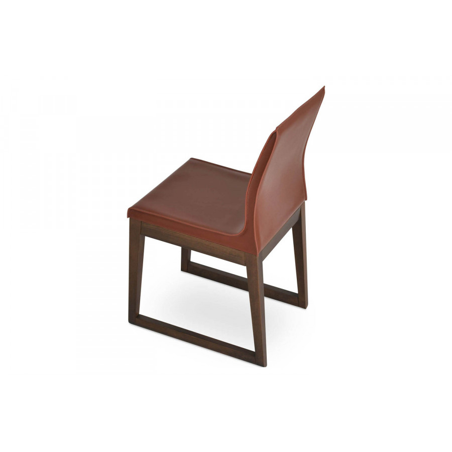 SohoConcept - Polo Sled Wood High Back Chair