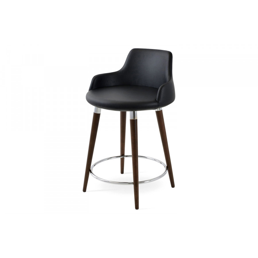 SohoConcept - Dervish Wood Stool Counter