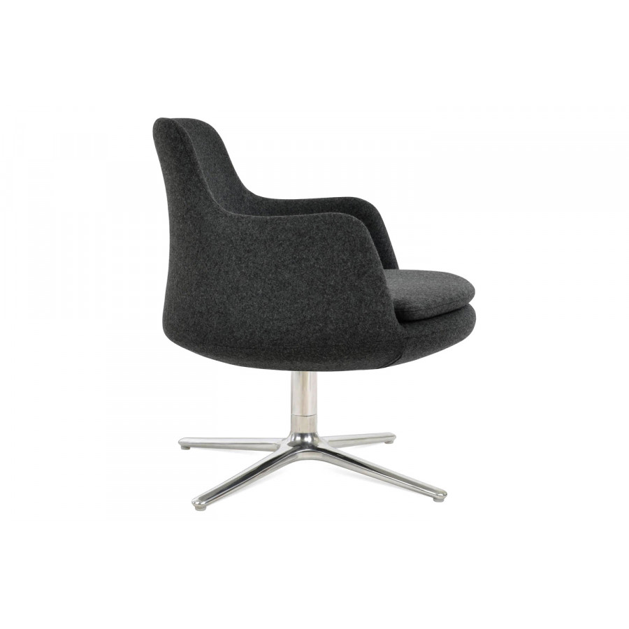 SohoConcept - Dervish Oval Swivel Lounge Chair
