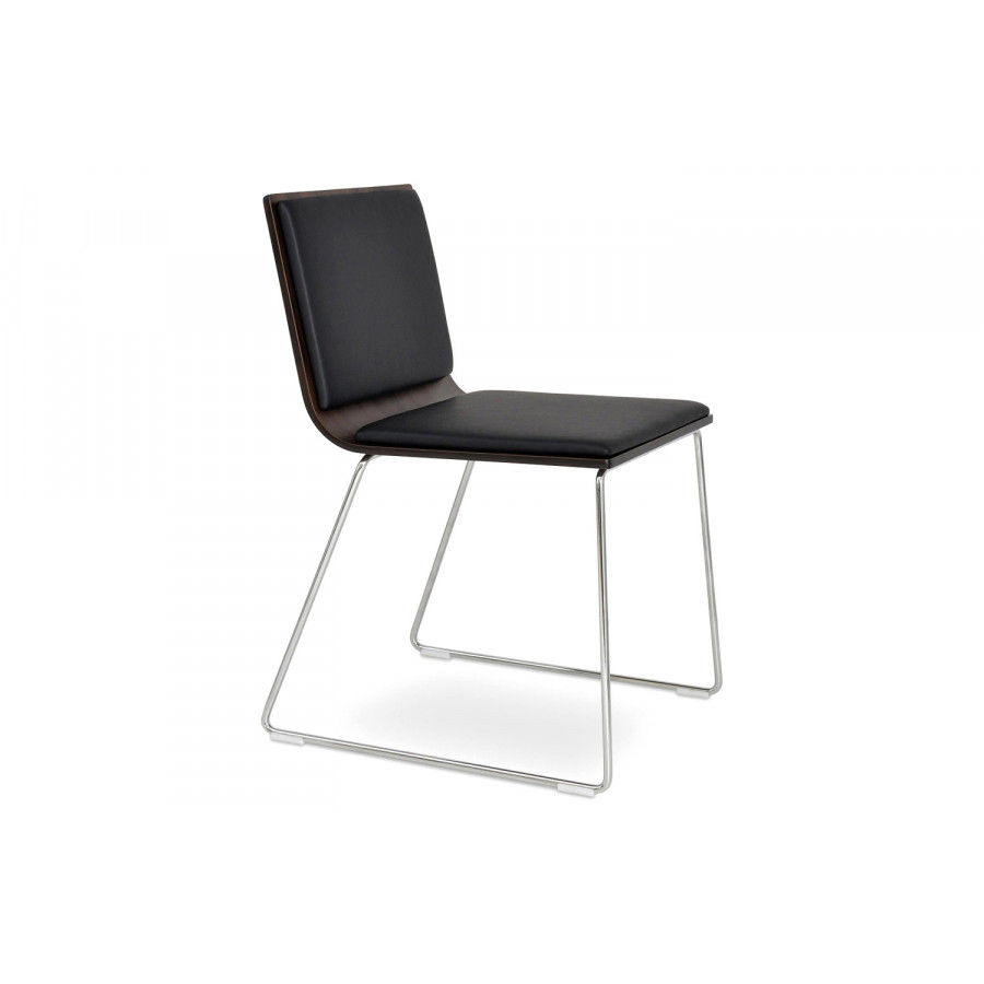SohoConcept - Corona Handle Back Wire Plywood Dining Chair